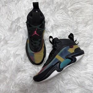 NIKE AIR JORDAN 36 XXXVI (GS) Basketball Shoes Sz 7Y DA9054 063 Black Teal